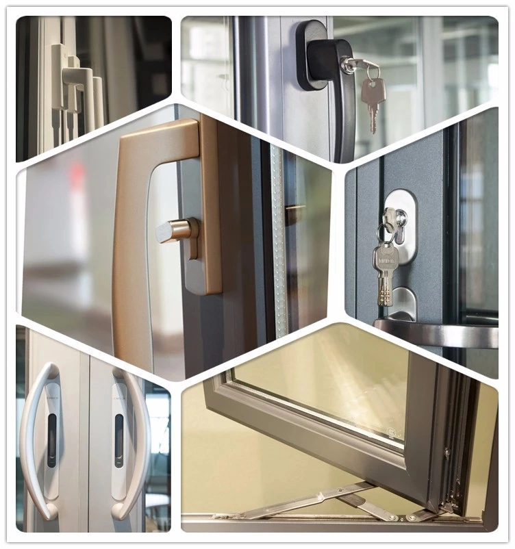 Powder Coating Manufacturer Aluminum Double Glass Custom Sliding Doors