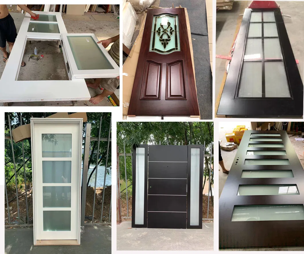 High Quality Modern Design Solid Wood White Oak Pivot Exterior Doors for House