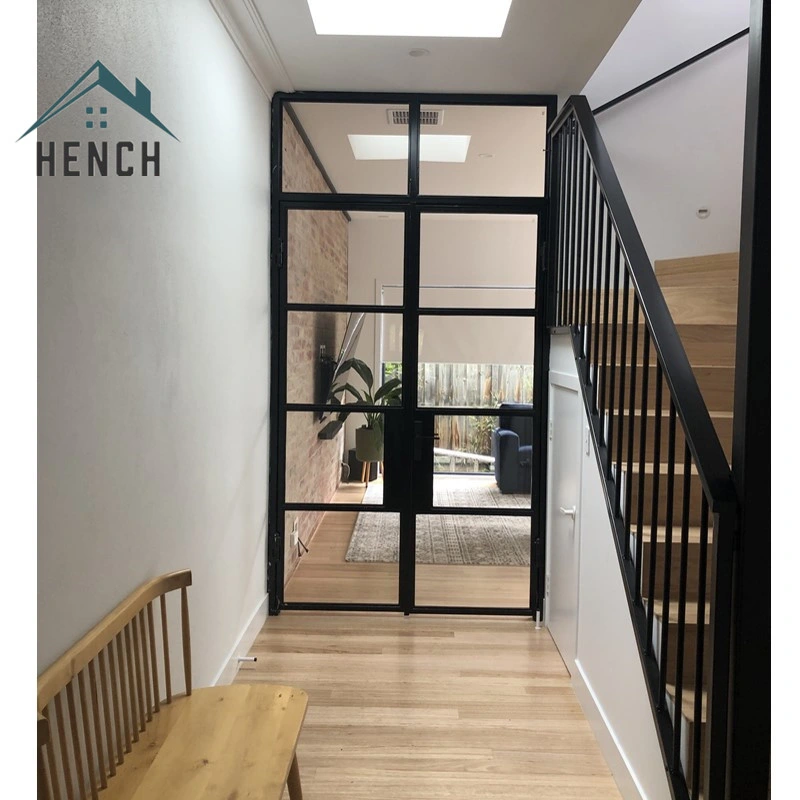 Hench Selling Steel Glass Doors for Home Exterior Interior Entrance Made in China