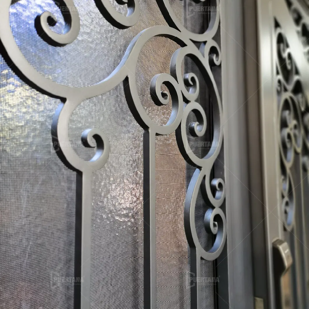 Custom Iron Doors Front Entry Doors Design Wrought Iron Doors Double Entrance