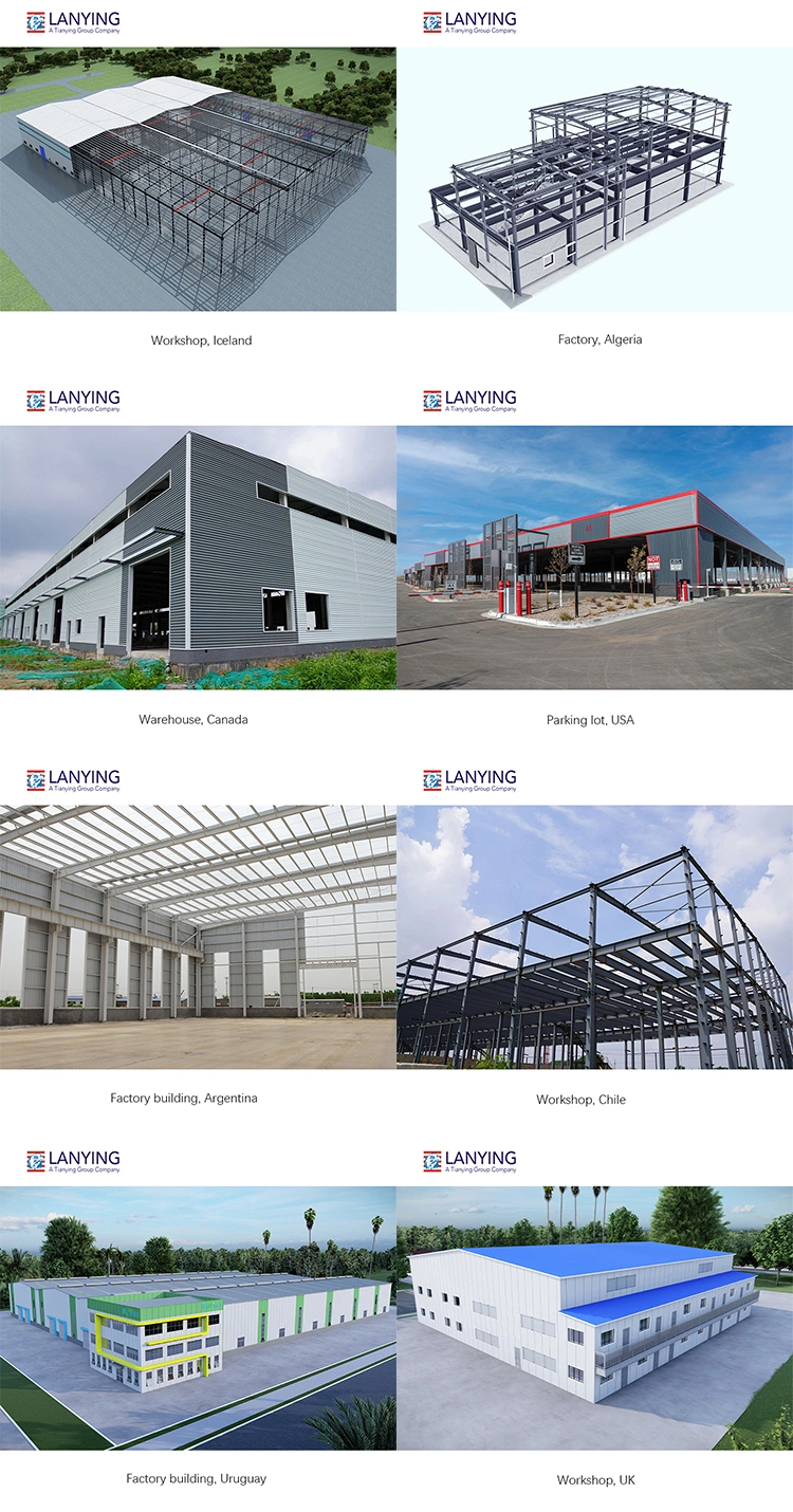 Prefabricated Steel Structure Workshop Industrial Steel Design Warehouse Shed