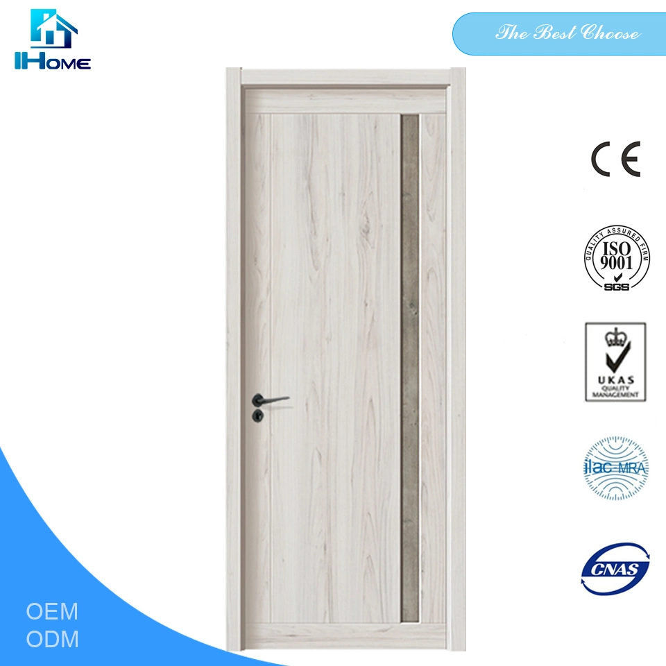 Hot Selling MDF Natural Black Walnut Veneer Wooden Door for Sales Price
