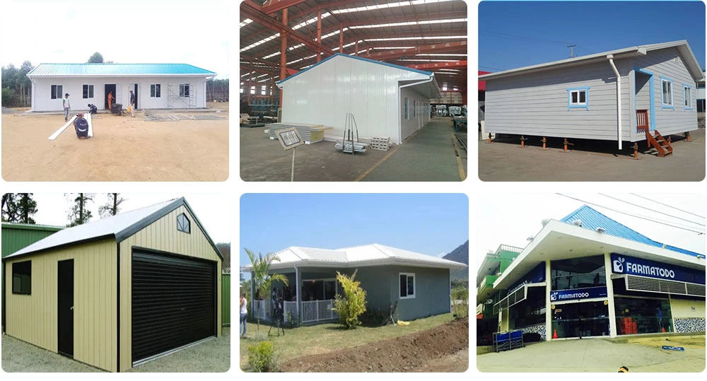 Light Steel Structure Prefab Shop House Construction