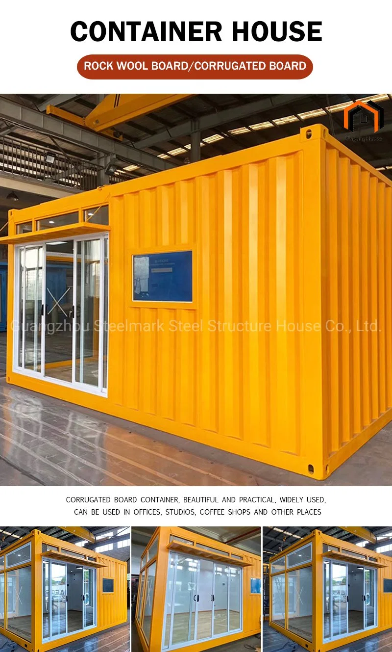 40FT Special Shiping Container Bar Customized Equipment Shipping Bubble Tea Container Glass Door Container Bar Cafe Shop