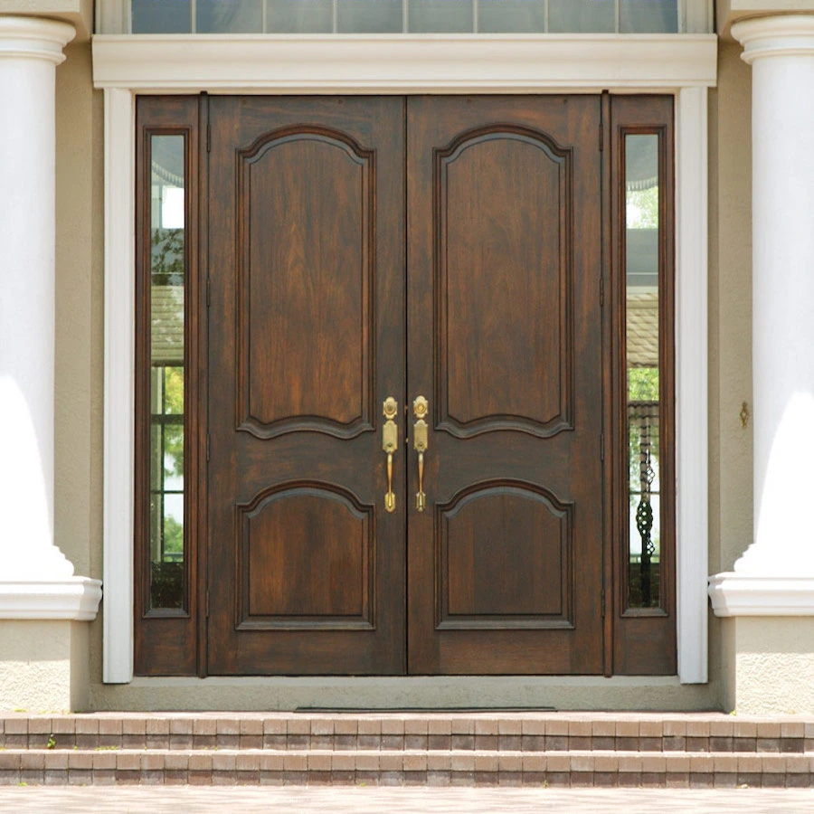 New Design Iron Door House Main Designs Simple Catalogue Iron Door for Homes with Remote Control