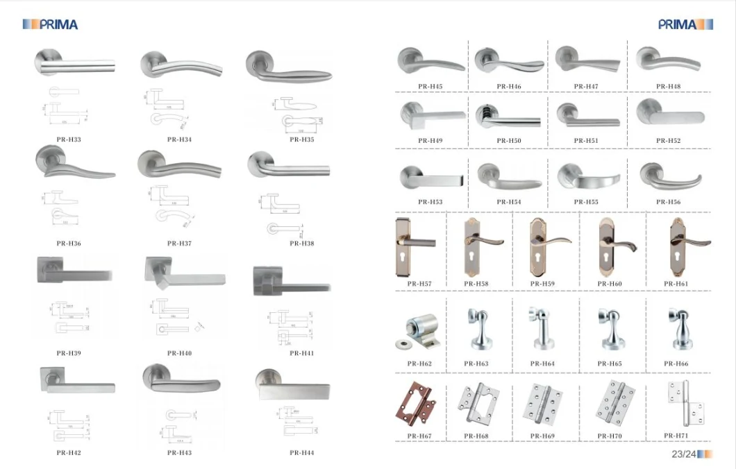 Prima Single Design House Wood Interior Room Panel Door Price for Home