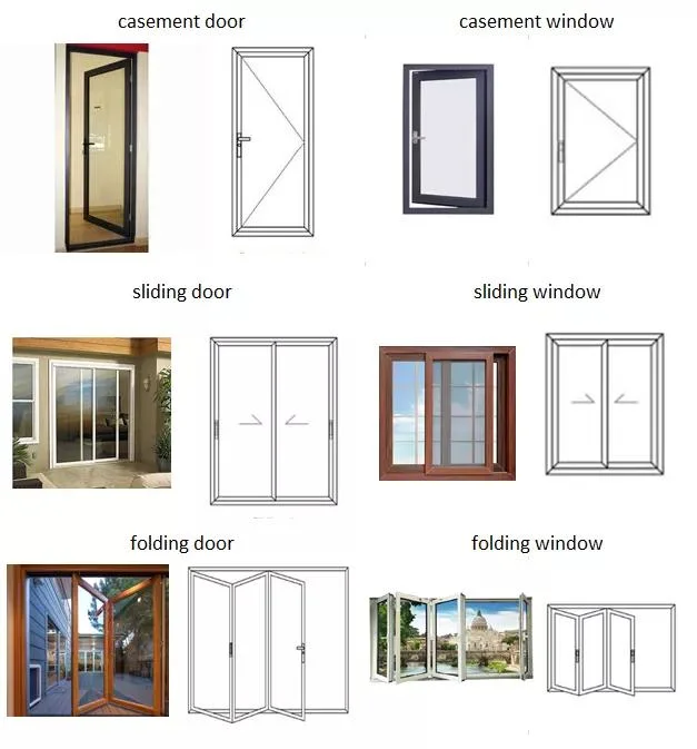 Exterior 4 Panel Double Glazed Aluminum Tempered Glass Sliding Doors for Balcony Patio Doors