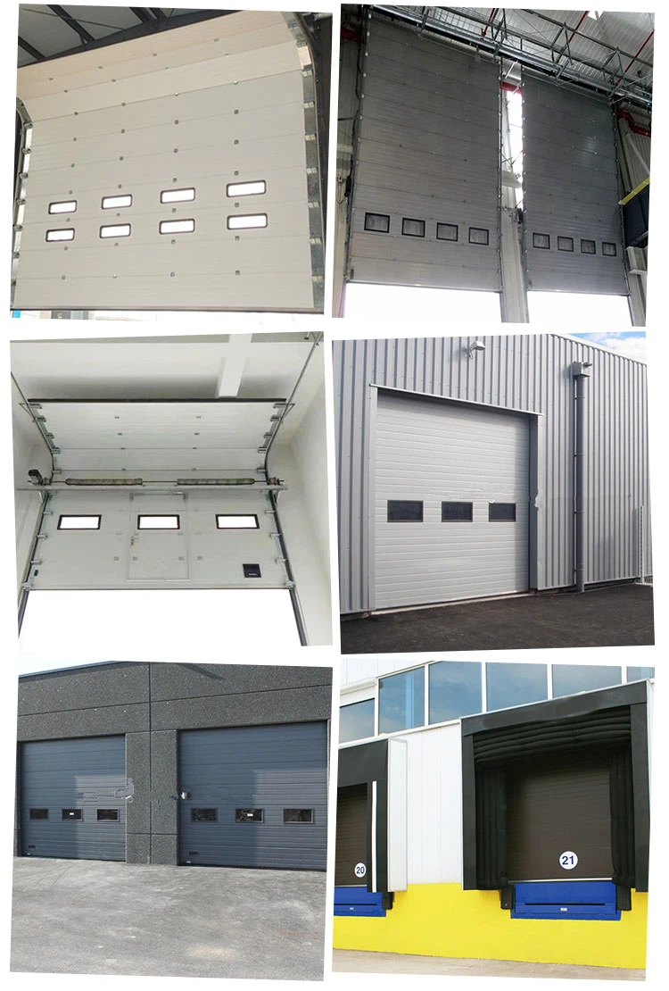 Builders Storehouse Folding Food Industrial Building Roll up Door 14X14 Aluminum Warehouse Door for Warehouse