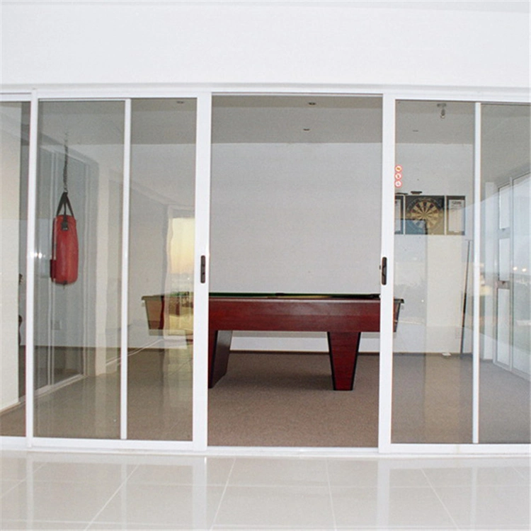 Ace Slim Frame Balcony Double Tempered Glass Exterior Aluminum Sliding Door