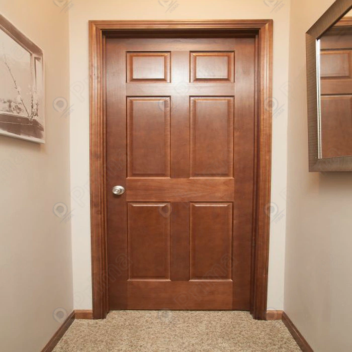 Prima Custom Modern Factory Price Safe Solid Wood PVC Entrance Door