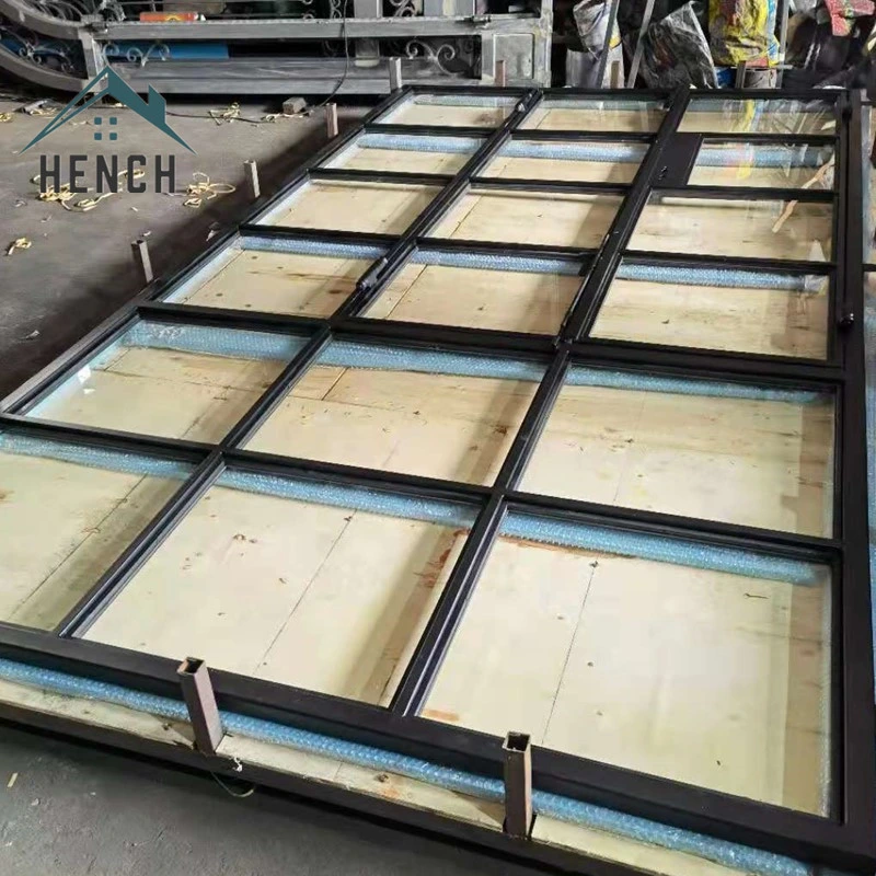 Hench Selling Steel Glass Doors for Home Exterior Interior Entrance Made in China