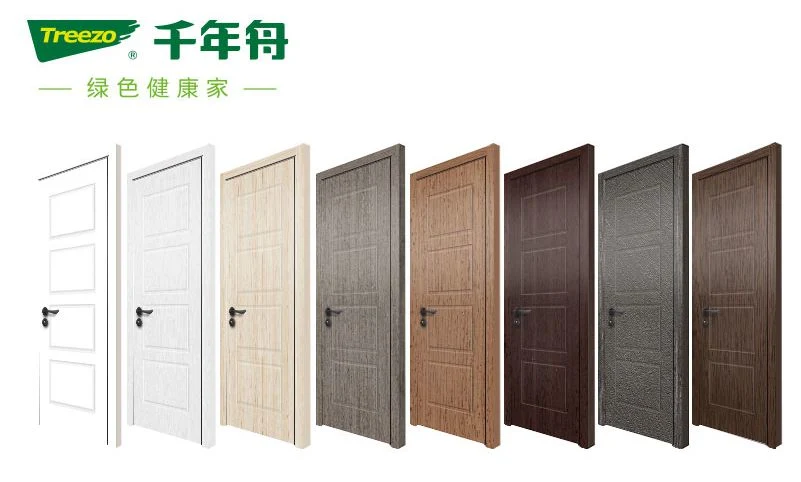 High Quality Interior Wooden PVC Door for Home