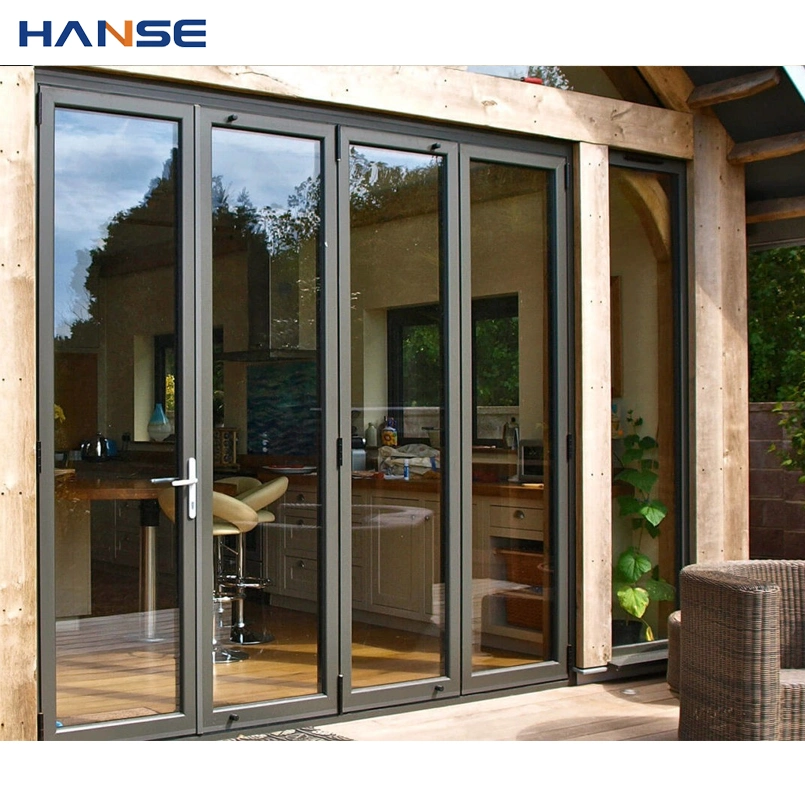 New Design Hurricane Protection Exterior/Interior/French/Patio/Balcony/Security/Glass Sliding Door for Residence