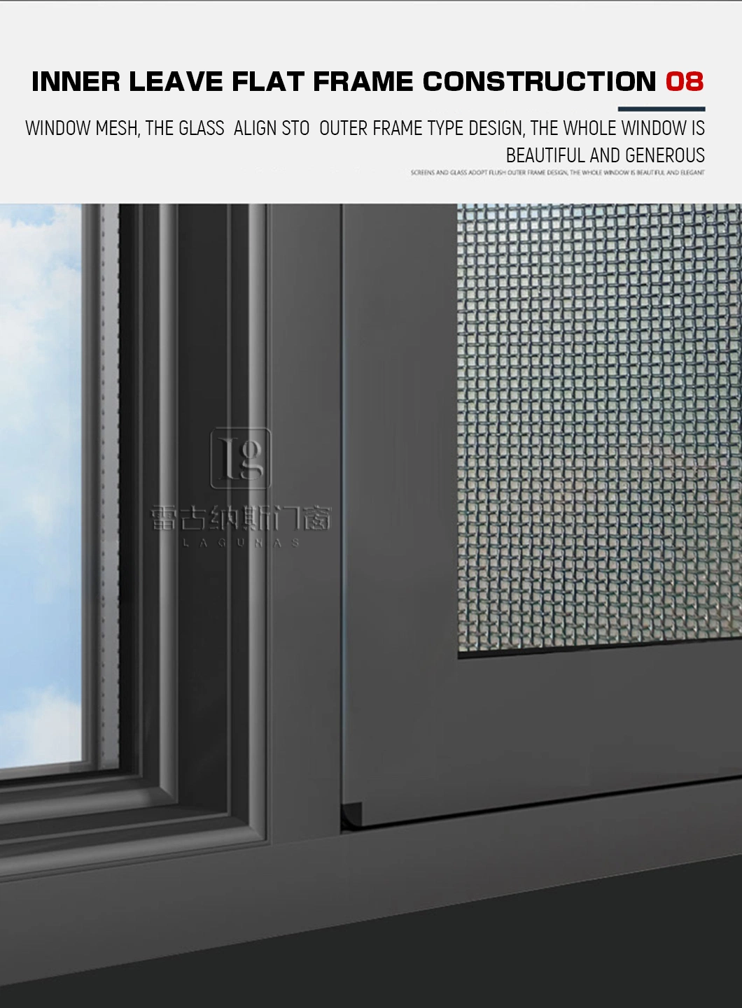 Modern Double Glazing Aluminum Window Aluminum Sliding Folding Exterior Glass Door