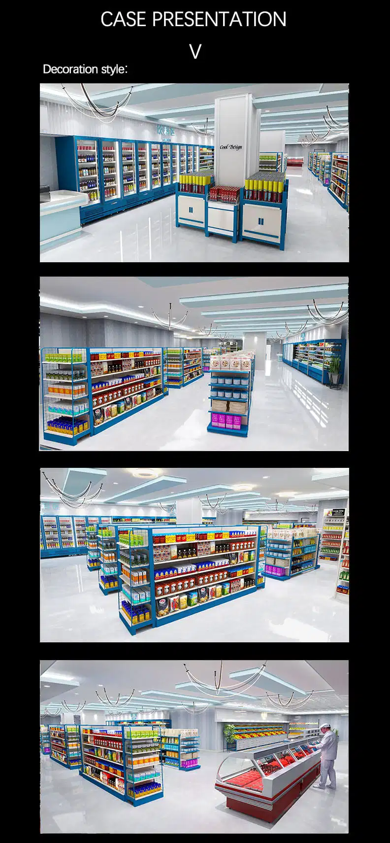 Store Layout Design Supermarket Design Layout Modern Shelf