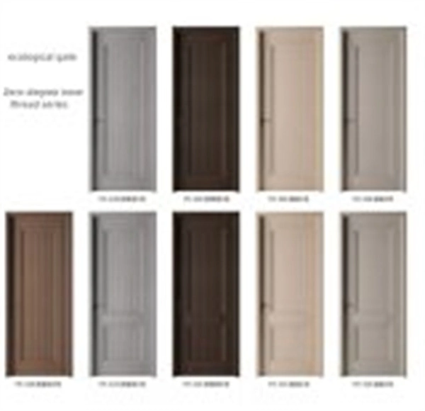 High Quality Interior Wooden PVC Door for Home