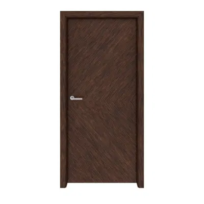  I più venduti Prehung interni Noce legno Pannelli Flush Porte moderne Interno