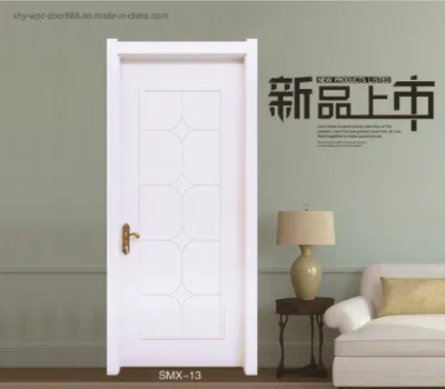  Flush legno composito WPC PVC porta per camera da letto