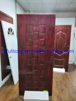 Patio Garage vetro PVC legno interno sicurezza porta in acciaio