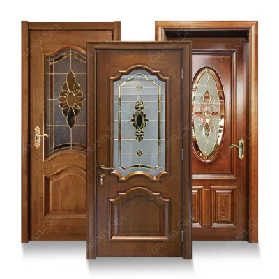  Custom Composite Teak moderno compensato principale interno Camera a filo pannello MDF Vaporizzato WPC interno solido PVC rigido legno Porta