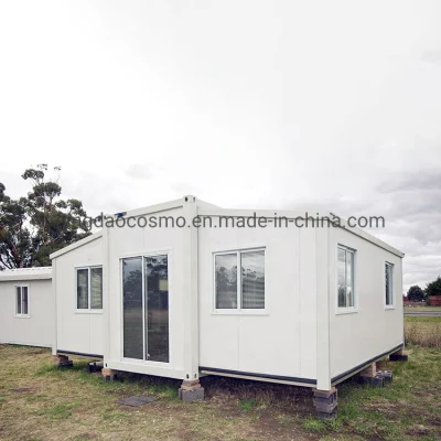 Contenitore espandibile/alloggiamento modulare/alloggiamento piccolo/alloggiamento piccolo/alloggiamento piccolo/alloggiamento prefabbricato/alloggiamento contenitore DA 40 PIEDI 2 Camere da letto 30 metri quadrati 60 metri quadri ad alte prestazioni