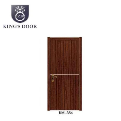  2022 Cheap porta in legno fornitore porta interna in PVC con telaio In legno di abete di latifoglie MDF per il mercato africano
