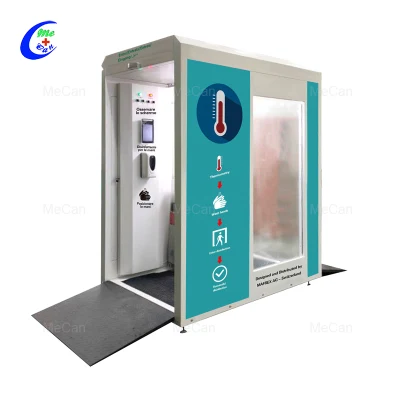  nel portello intelligente di riserva di disinfezione della Manica di disinfezione di misura di temperatura corporea