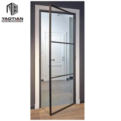  Moderna porta interna in vetro con doppi vetri rinforzati