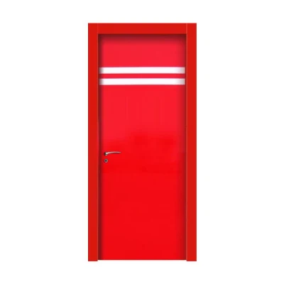 Resistente al calore e al suono impermeabile WPC materiale camera da letto porta PVC Porta del bagno