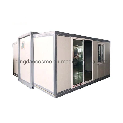  Contenitore espandibile/alloggiamento modulare/alloggiamento piccolo/alloggiamento piccolo/alloggiamento piccolo/alloggiamento prefabbricato/alloggiamento contenitore DA 40 PIEDI 2 Camere da letto 30 metri quadrati 60 metri quadri ad alte prestazioni