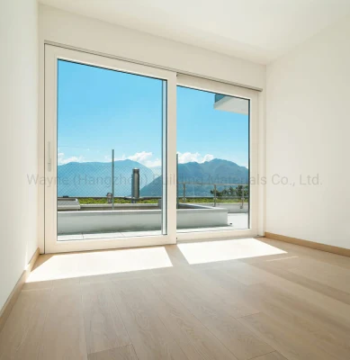 Doppio triplo vetro porta d&prime;ingresso scorrevole in alluminio alluminio vetro alluminio Con schermo Appartamento esterno patio interno balcone Bi Finestre pieghevoli E porte