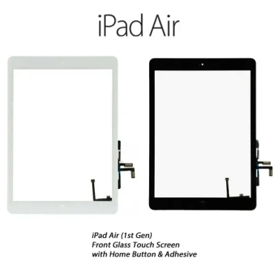Digitalizzatore esterno touch screen per iPad Air 1 iPad 5 LCD Sostituzione del pannello a sfioramento del display del vetro del sensore anteriore A1474 A1475 A1476