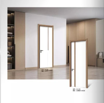  Bianco quercia nordamericano Ultra elegante PVC impermeabile resistente all&prime;usura O CPL porta in legno