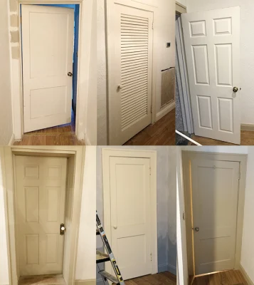 Pannello in legno con primer uguale interno lastra scuotitore porta standard