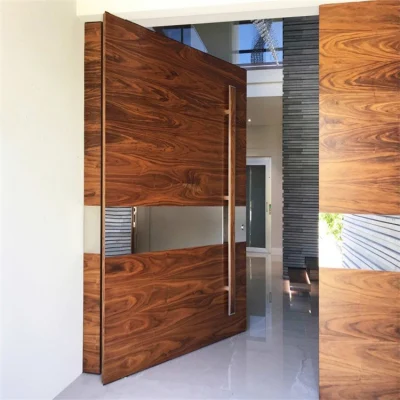  Cbmmart ingresso esterno moderno, in legno massiccio, pivot porta anteriore per Casa