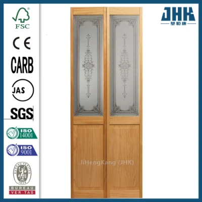  JHK White Oak interno laminato cabinet pollici porta a due pieghe