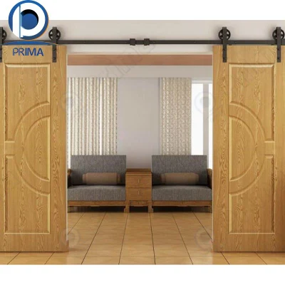 Prima Custom Double Entry Door Design moderno esterno vetro solido Porte d&prime;ingresso anteriori in legno