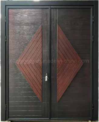 Royal Luxury House Front Copper Door Home esterno sicurezza metallo porta bronzo, Antique Ottone residenziale porta bronzo ingresso porta rame Porte finestre