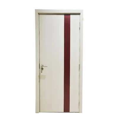 Porte interne di lusso alta lucida per Villa in legno, Hotel classificato con i vigili del fuoco Porte moderne Porte interne da camera da letto