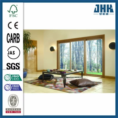  JHK 48 poll. X 81 poll. Porta scorrevole interna in legno duro scuro
