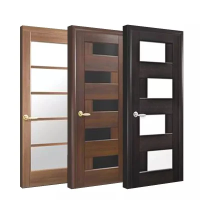  Villa legno vetro PVC porta interna camera