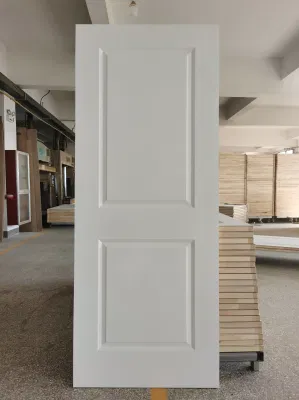 Vernice bianca Prehung Hollow Core interni HDF Porte stampate per Casa