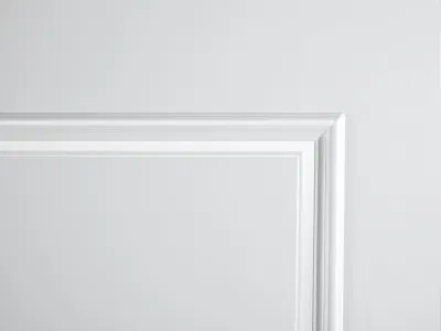 Moda Swing senza porte di vetro PVC ingresso esterno legno Porta MDF