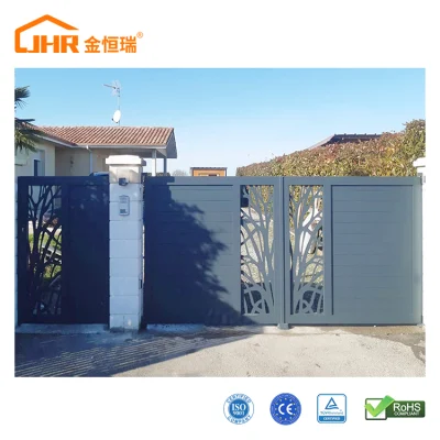 Moderna casa anteriore doppia porta di sicurezza porte d&prime;ingresso con impronta digitale Blocco