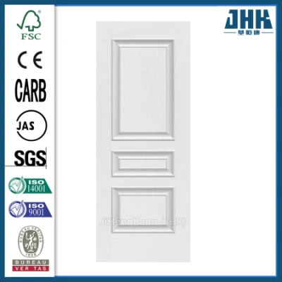  JHK-M03 rivestimento esterno in legno liscio bianco primer per porte