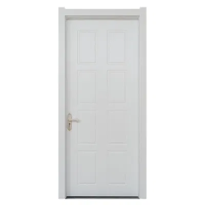 Primer bianco interno anima cava legno porta in legno massello