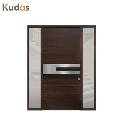 Kudas Extra Large ingresso moderno esterno in legno massiccio perno Porta d&prime;ingresso per Villa