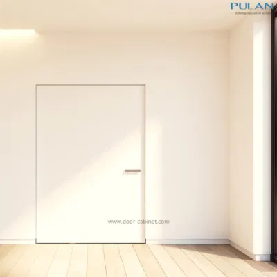  Porta interna a filo di alta qualità in legno per porta interna