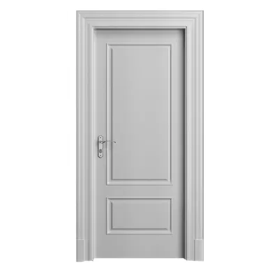  Legno di conifere esterno di pino su misura all&prime;interno del pannello di legno massello francese Porta di ingresso