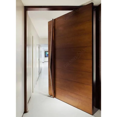  Porta anteriore in alluminio di design britannico per Casa moderna anteriore esterna Sportello girevole ingresso principale sportello